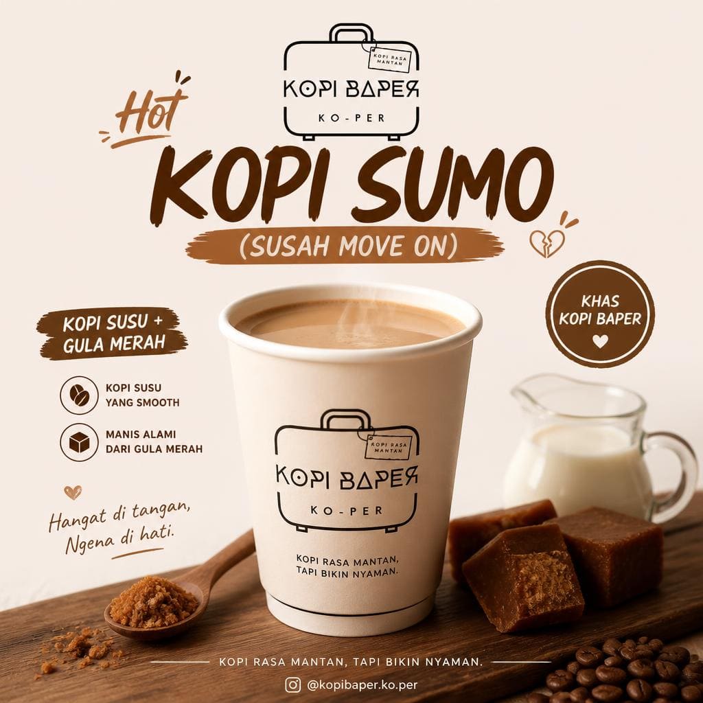 Hot Kopi Sumo Susah Move On Kopi Baper